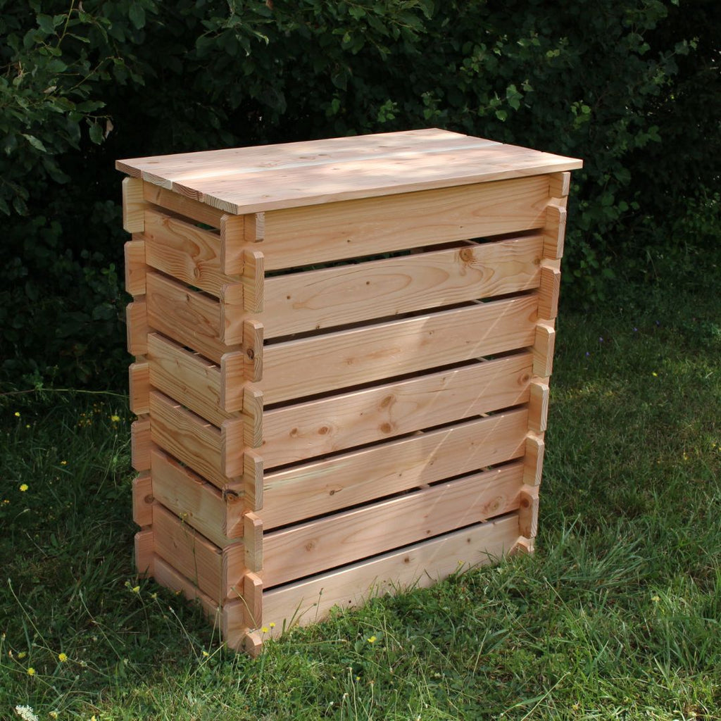 Composteur individuel en bois grand modèle 290 L