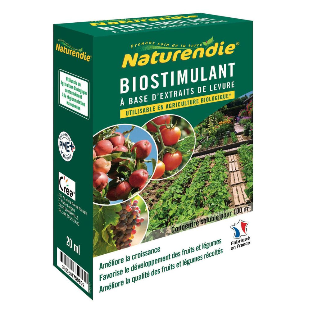 Biostimulant fruits et légumes à base de levure