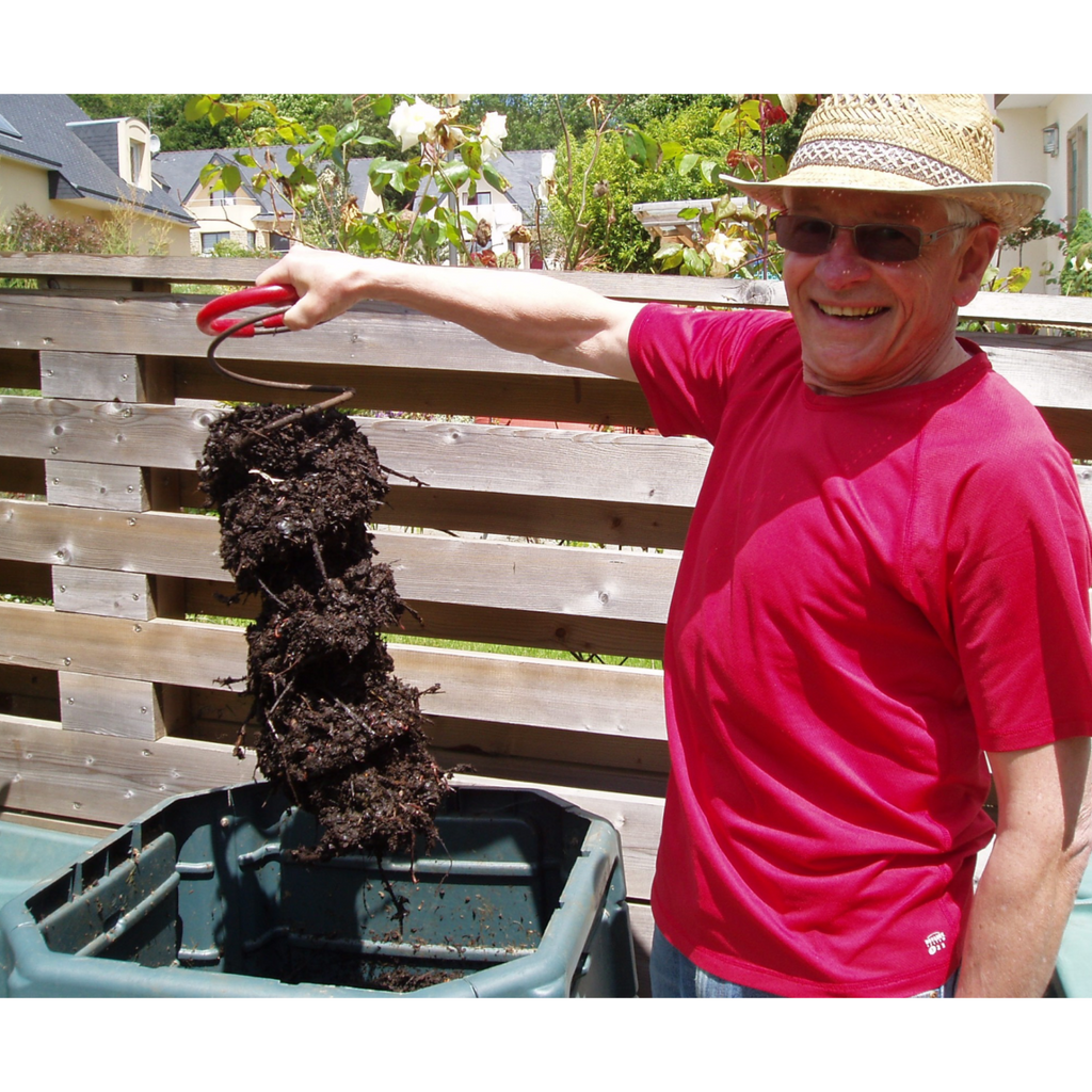Brass'compost canne de mélange pour compost